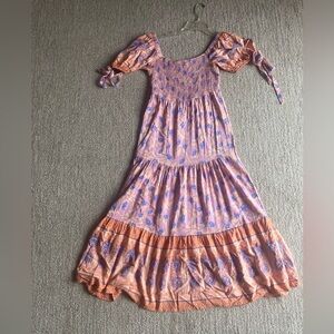 Petal & Pup Pink Floral Maxi Dress